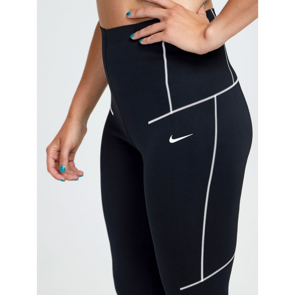 Nike Soulcycle Zig Zag Black Leggings - Picture 3 of 10